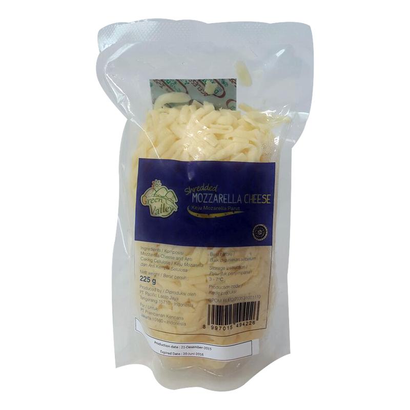 GREEN VALLEY - Shredded Mozzarella Cheese