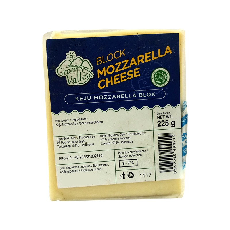 GREEN VALLEY - Block Mozzarella Cheese